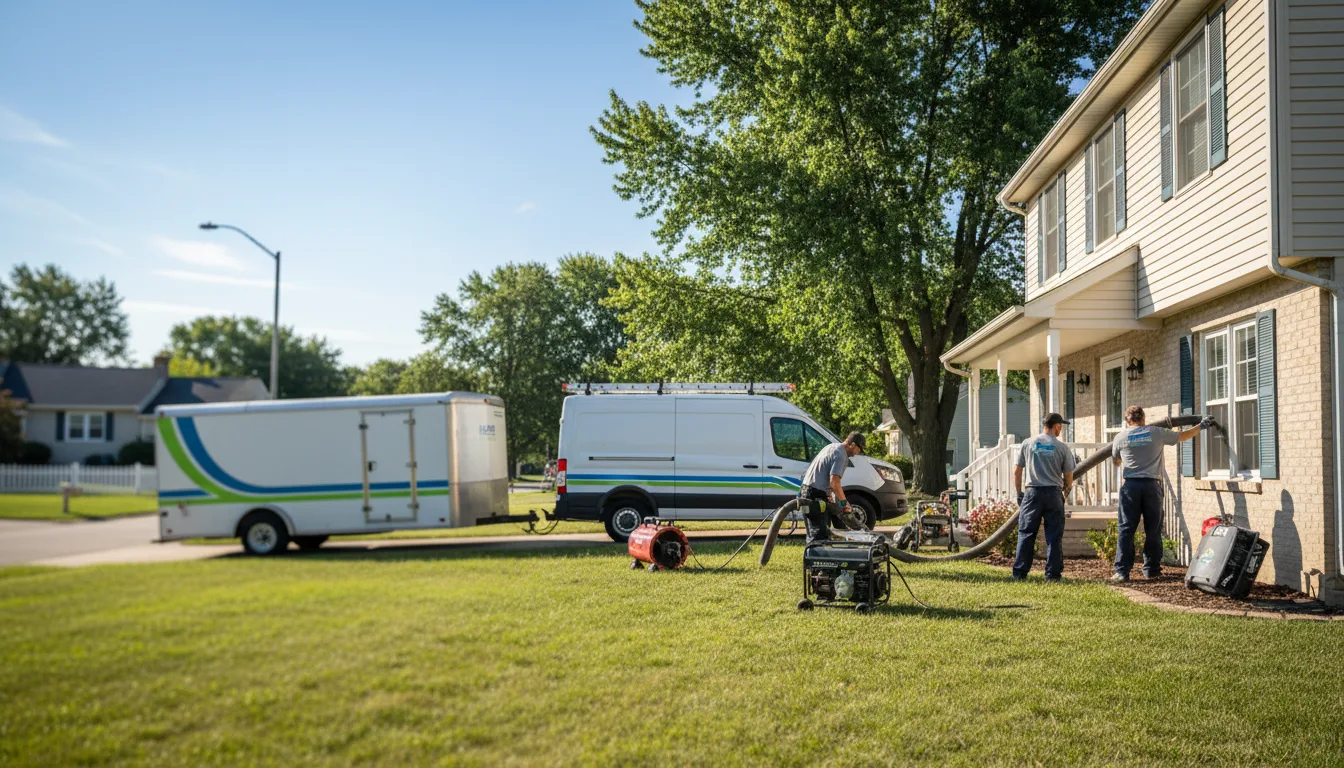 Flooded Basement Restoration And Cleanup With Repair in Whitehall, NY near me